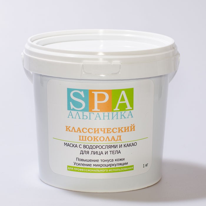 Маска «Классический шоколад» на водорослях SPA Альганика (1 кг)