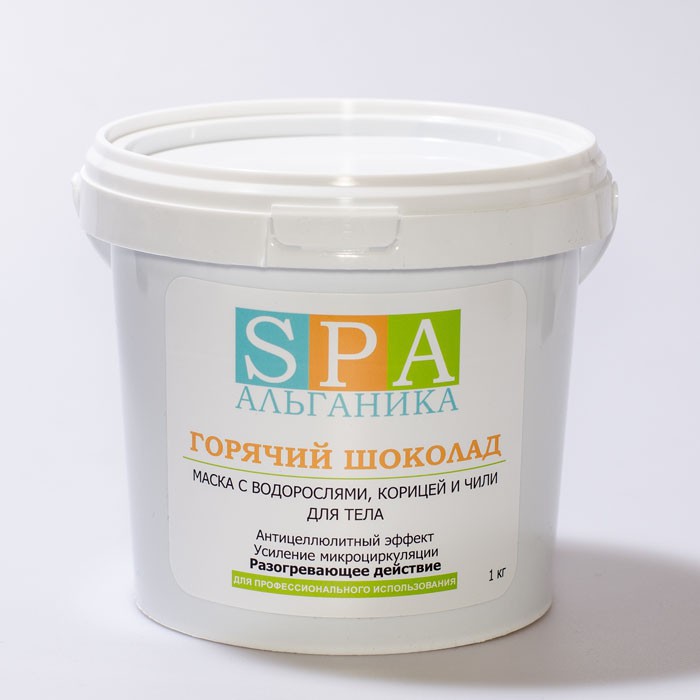 Маска «Горячий шоколад» (термическая) на водорослях SPA Альганика (1 кг)