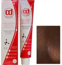 Крем-краска для волос "Constant Delight", 7/62 Средне-русый шоколадно-пепельный, 100 мл