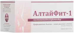 Травяной чай Алфит "АлтайФит- 1", мастопатийный, 20 фильтр-пакетиков (40 гр)