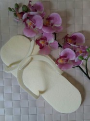 Одноразовые тапочки-трансформеры 4мм белые