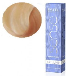 Sense De Luxe Крем-краска для волос, 10/0 Светлый блондин, 60 мл, SE10/0