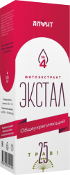 Фитоэкстракт Экстал тонизирующий ФОРТЕ Алфит 100 мл пэт/бут