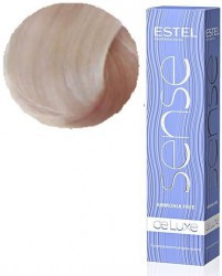 Sense De Luxe Крем-краска для волос, 10/1 Светлый блондин пепельный, 60 мл, SE10/1