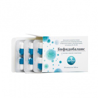 БАД "Фитосбор Бифидобаланс" 30 капсул по 340мг