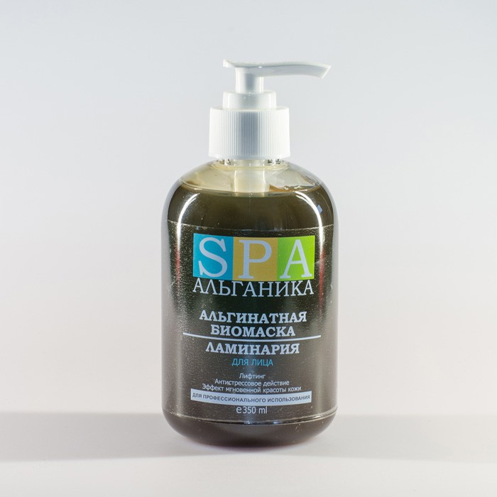 Альгинатная биомаска «Ламинария» для лица SPA Альганика (350 мл)