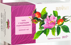 Чага с чабрецом и шиповником травяной чай, 20ф/пак пр 2г