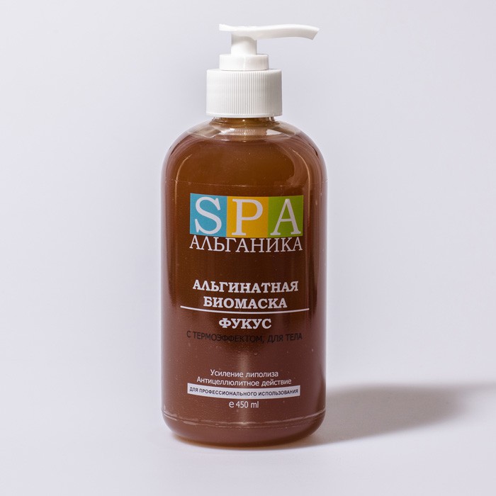 Биомаска «Фукус» для тела с термоэффектом SPA Альганика (450 мл)