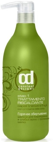 КД12491 Constant Delight SPA Горячее обертывание с шелком для поврежденных и слабых волос (шаг 1), 500 мл