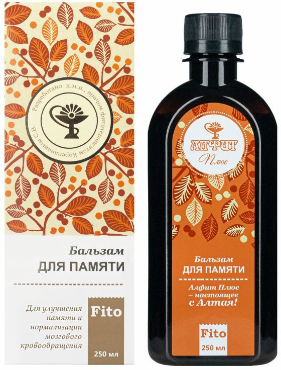 Бальзам "Алфит Плюс" для памяти 250мл