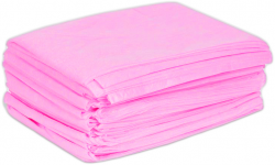 Простыня SMS розовая 80х200см 10шт/уп ПРЕМИУМ