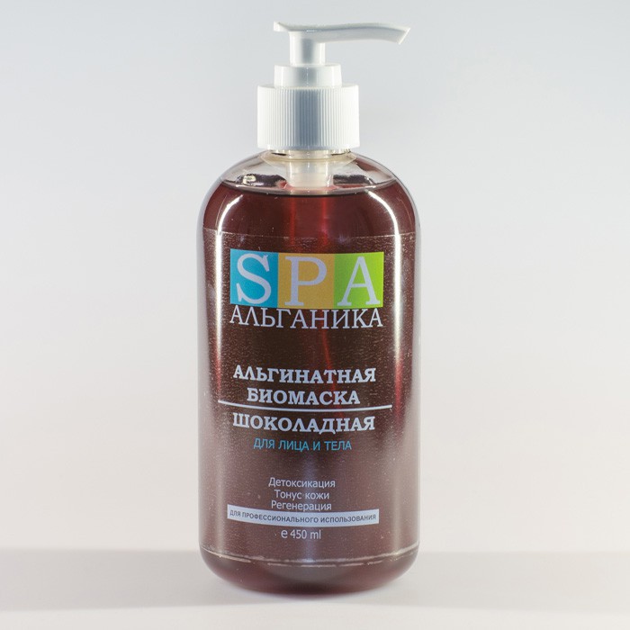 Биомаска "Шоколадная" для лица и тела SPA Альганика (450 мл)
