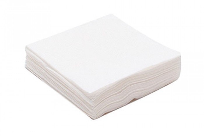Одноразовая салфетка спанлейс (10х10) пл.40 белая (упаковка 100 шт)