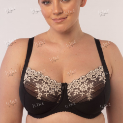 10294 АйЛайк бюст, 80E, чёрный пион  