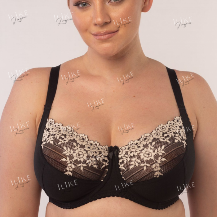 10294 АйЛайк бюст, 80E, чёрный пион  