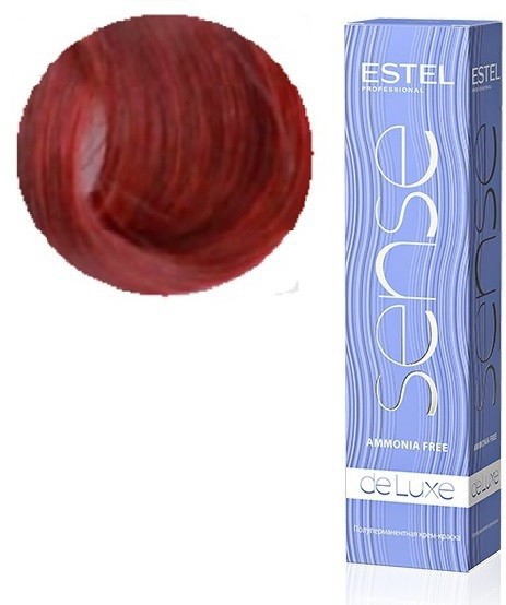 Sense De Luxe Крем-краска для волос, 6/5 Темно-русый красный, 60 мл, SE6/5