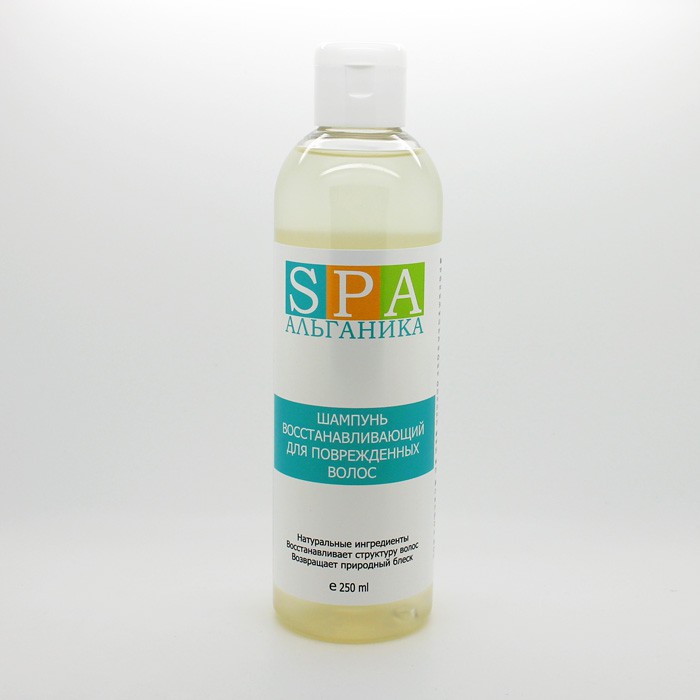 Шампунь восстанавливающий для поврежденных волос SPA Альганика (250 мл)