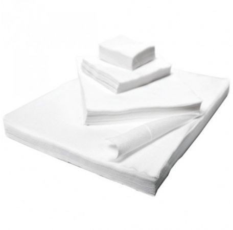 Одноразовая салфетка спанлейс (30х50) пл.40 белая (упаковка 100 шт)