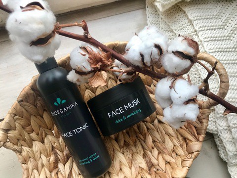 Набор по уходу за лицом (тоник для лица, маска для лица, масло для лица) Biorganika Sea SPA