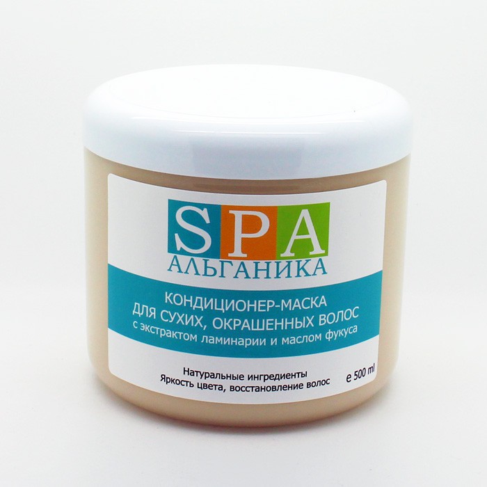 Кондиционер-маска для сухих, окрашенных волос SPA Альганика (500 мл)