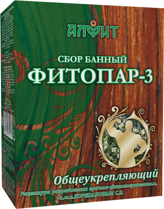 Фитосбор для кедровой бочки Алфит "Фитопар 3", общеукрепляющий, 20 фильтр-пакетиков (500 гр)
