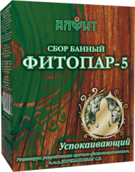 Фитосбор для кедровой бочки Алфит "Фитопар 5", успокаивающий, 20 фильтр-пакетиков (500 гр)