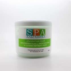 Альгинатная маска для лица SPA Альганика, с миоксинолом и солями Мертвого моря (180 гр)