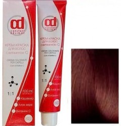 Крем-краска для волос "Constant Delight", 6/68 Темно-русый шоколадно-красный, 100 мл