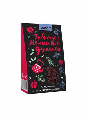 Чайный напиток Алфит «Гибискус с мелиссой и душицей» (60 гр)