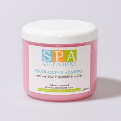 Солевой крем-скраб для тела «Фукус» SPA Альганика (500 мл)
