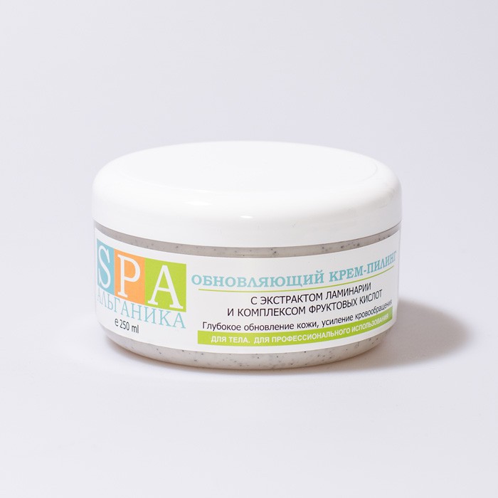 Крем-пилинг обновляющий (шлифующий) SPA Альганика (250 мл)