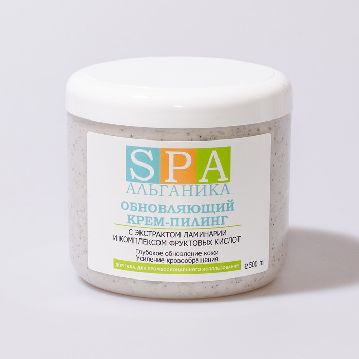 Крем-пилинг обновляющий (шлифующий) SPA Альганика (500 мл)