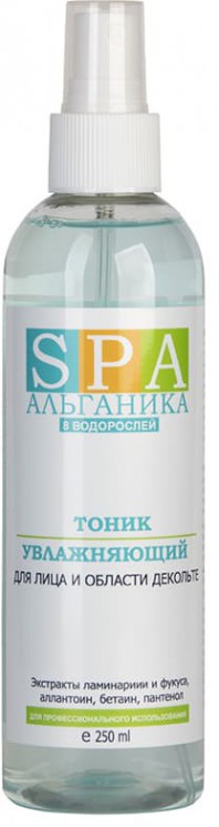 Тоник увлажняющий SPA Альганика, 250мл  