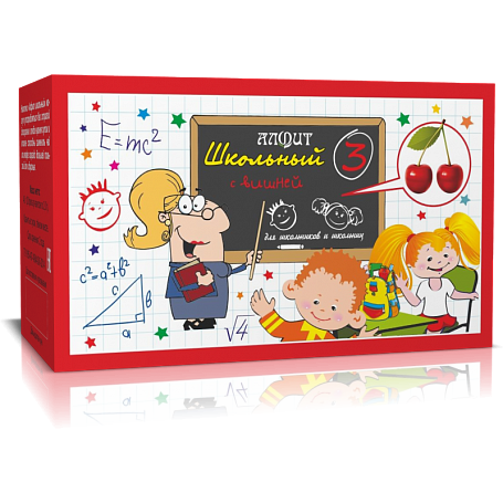 Травяной чай Алфит "Школьный 3", кровоочистительный, 20 пакетиков (40 гр)