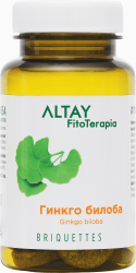 Монотравы в брикетах  "Гинкго-билоба", 25 брикетов по 2 гр 