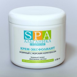 Энзимный крем-эксфолиант с морским комплексом SPA Альганика (500 мл)