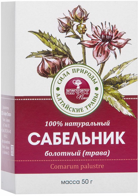 Сабельник болотный (трава) - Алфит Плюс, 50г