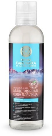 Мицеллярная вода для лица с маслами "Очищающая" Natura Siberica