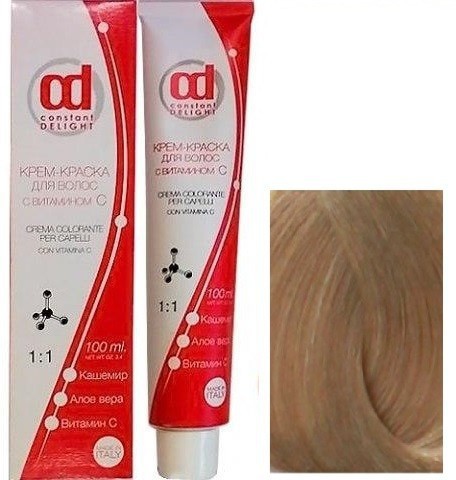 Крем-краска для волос "Constant Delight", 9/0 Блондин натуральный, 100 мл