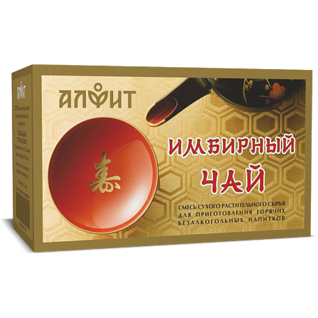 Травяной чай Алфит, имбирный