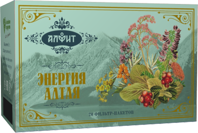 Травяной чай Алфит "Энергия Алтая", 20 фильтр-пакетиков (40 гр)