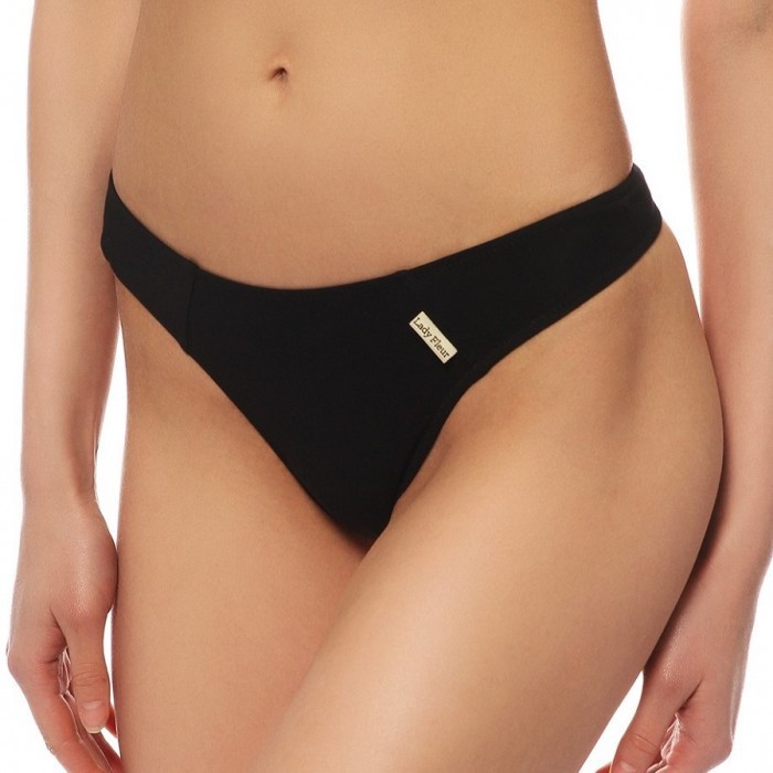 1502 Леди Флер стринги 42, черный