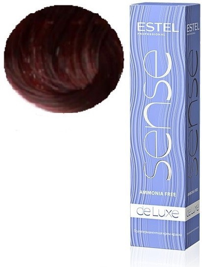 Sense De Luxe Крем-краска для волос, 5/4 Светлый шатен медный, 60 мл, SE5/4