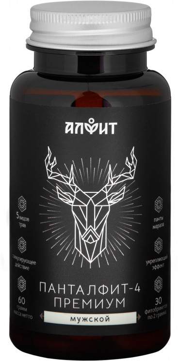 ПАНТАЛФИТ-4 ПРЕМИУМ МУЖСКОЙ, 60г (30 брикетов*2г)  