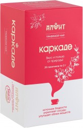 КАРКАДЕ, травяной чай, 40 г (20 ф/п по 2 г)