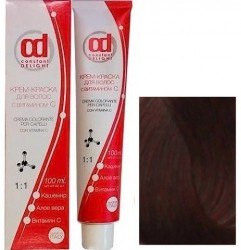 Крем-краска для волос "Constant Delight", 7/6 Средне-русый шоколадный, 100 мл