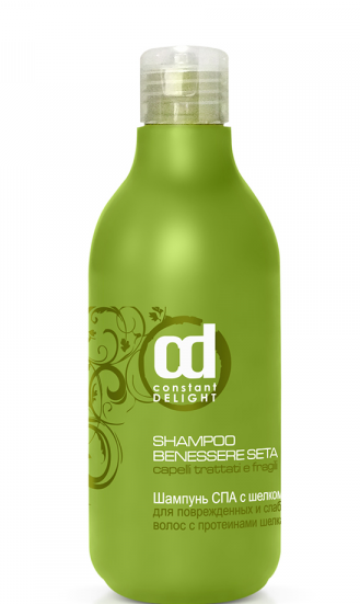 КД12092 Constant Delight SPA Шампунь с шелком для поврежденных и слабых волос, 250 мл