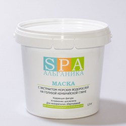 Маска с экстрактом водорослей и голубой глиной SPA Альганика (1,5 кг)