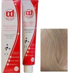 Крем-краска для волос "Constant Delight", 10/2 Светлый блондин пепельный, 100 мл