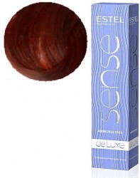 Sense De Luxe Крем-краска для волос, 7/4 Русый медный, 60 мл, SE7/4